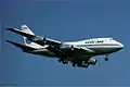 Boeing 747 de la Pan Am utilisé par Bond sur le vol Londres/New-york