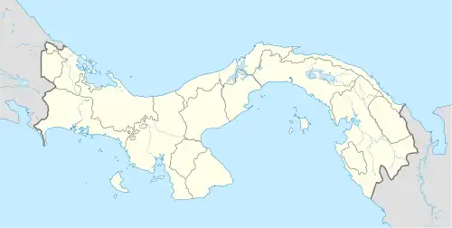 Localisation de Portobelo in Panama