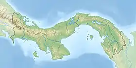 Voir sur la carte topographique du Panama
