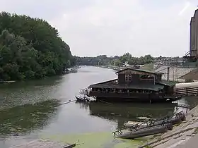 La rivière Tamiš à Pančevo.