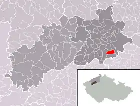 Localisation de Panenský Týnec