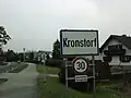 Entrée de Kronstorf.