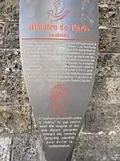 Panneau Histoire de Paris sur le choléra, rue de Vaugirard.