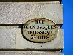 Rue Jean-Jacques-Rousseau (5e arrt.).