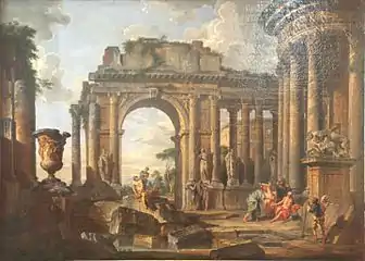 Giovanni Paolo Panini, L'Aumône faite à Bélissaire.