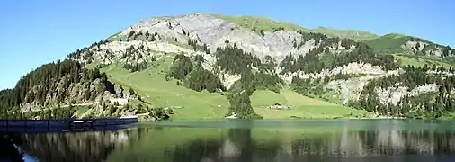 Panoramique du lac de Saint-Guérin
