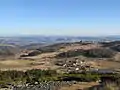 Panorama vers le sud (au premier plan : Saint-Laurent ; à l'horizon, à gauche, le mont Lozère).