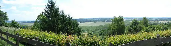 Panorama de Voncq (montage de 3 photos).