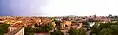 Panorama de Toulouse depuis les alentours du canal de Brienne.
