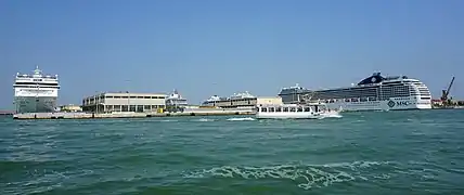 Terminal passagers du port de Venise