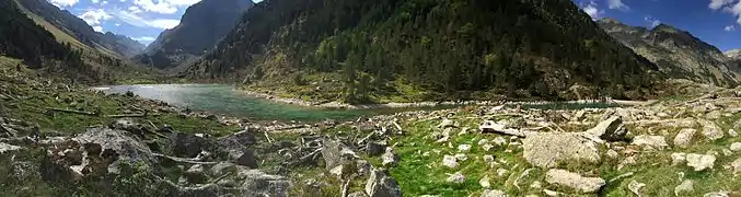 Le lac de Suyen (octobre 2014).