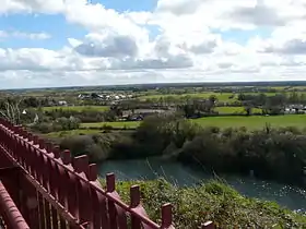 Vue depuis le mont Juillet.