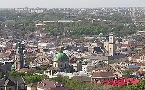 Panorama de la vieille ville.