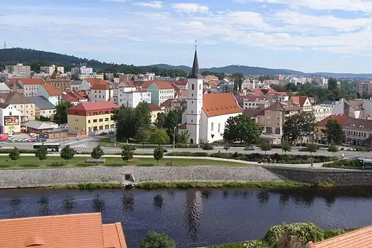 Panorama de Strakonice.