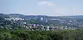 Panorama du nord de Lausanne, vu depuis la tour de Sauvabelin