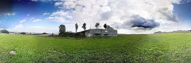 La casemate des Vernes (STG no 87, secteur fortifié d'Altkirch).