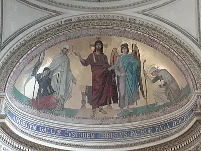 Mosaïque de l'abside, par Ernest Hébert.