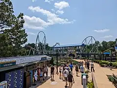 Pantheon à Busch Gardens Williamsburg.