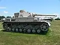 Panzer IV Ausf. F2  avec un KwK 40 L/43 exposé au United States Army Ordnance Museum  (Aberdeen, Maryland, États-Unis)