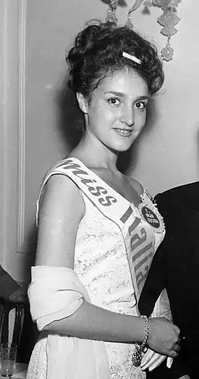 Paola Falchi Miss Italie 1958