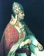 Urbain V, Pape d’Avignon (1362).