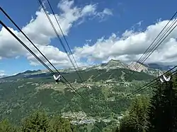 Vue de la traversée de la Vanoise Express