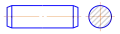 Goupille cylindrique