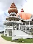 Un temple hindouiste à Paramaribo, au Suriname