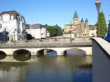 Pont sur la Bourbince à Paray-le-Monial.