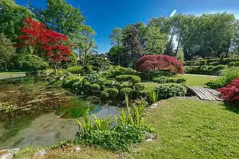 Autre vue du jardin japonais.