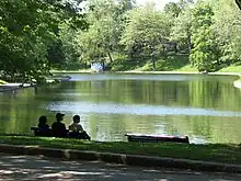 Bassin du parc La Fontaine.