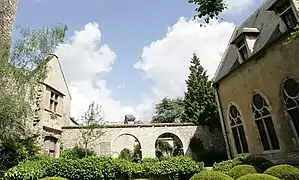 vestiges de l'ancienne commanderie des Templiers à Reims, dite Maison Templière.