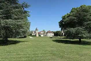 Le parc de Diane, ou parc du château.