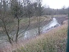 La Bièvre dans le parc de Vilgénis.