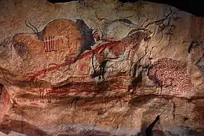 Peintures de la Grotte de Marsoulas (Fac-similé)