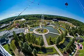 Vue aérienne depuis le Ballon du Roi