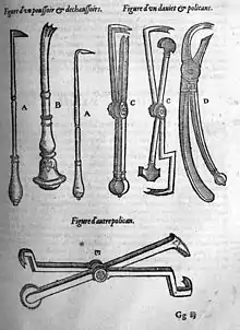 Instruments d'extraction