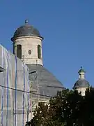 L'église de la Nativité-de-la-Vierge.