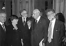 Georges Molinié, Paolo Carile, Giorgio Napolitano, Ivano Dionigi ( 2010)