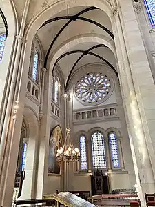 Le transept.