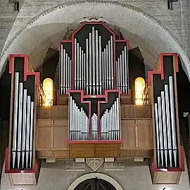 Grand orgue de l'église.