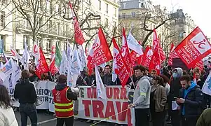 Manifestation du 31 janvier 2023 à Paris.