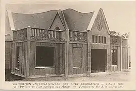 Pavillon de l'art appliqué aux métiers.