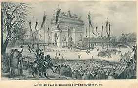 Retour des cendres de Napoléon Ier en 1840.