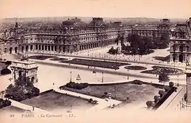 Place du Carrousel (vers 1910).