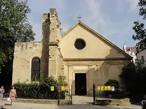 L'église Saint-Julien-le-Pauvre.