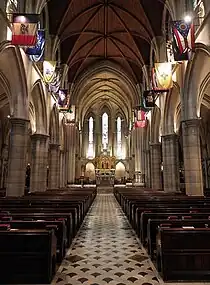 Intérieur de la cathédrale.