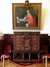 Portrait de Richelieu, dans le salon du même nom.