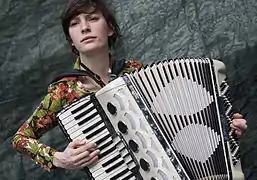 Accordéoniste à Paris