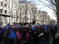 Manifestants à Paris